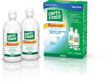 Opti-Free RepleniSH Vorratspack, Alcon (2 x 300 ml)